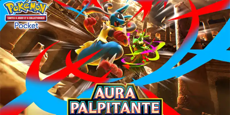 Aura Palpitante arrive sur Pokémon TCG Pocket le 28 avril 2026