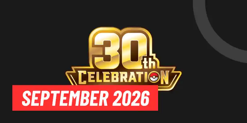 Pokémon TCG Produkte 30 Jahre: Alle Neuheiten im September 2026