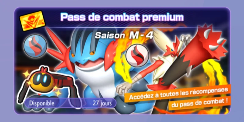 Liste complète des récompenses du Battle Pass M-4