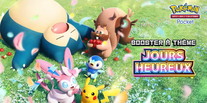 Jours Heureux : la nouvelle extension Pokémon TCG Pocket