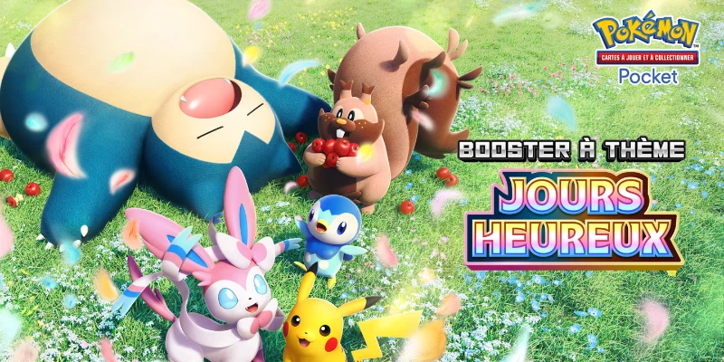Jours Heureux : la nouvelle extension Pokémon TCG Pocket