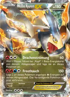 Weißes Kyurem-EX