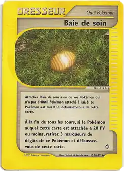 Baie de soin