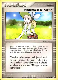 Mademoiselle Sortie