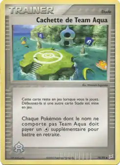 Cachette de Team Aqua