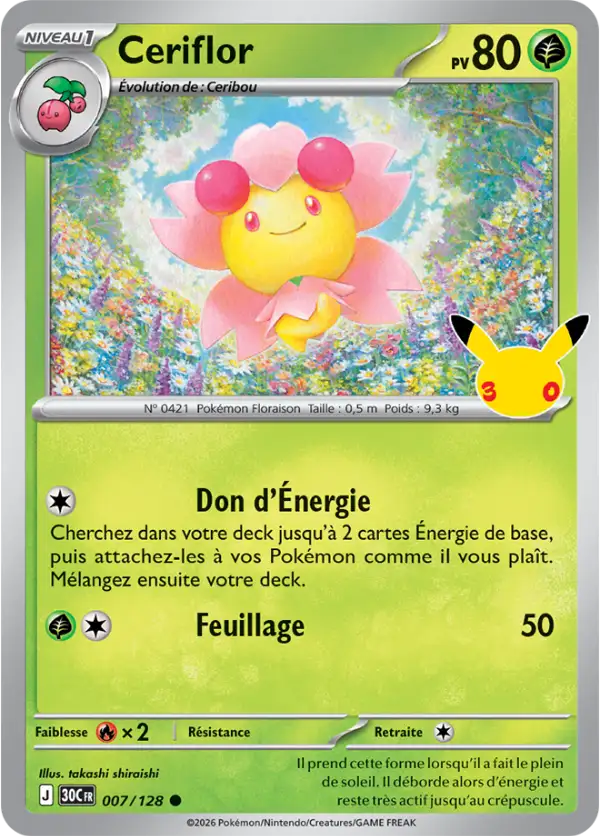 Ceriflor, Carte 007/128