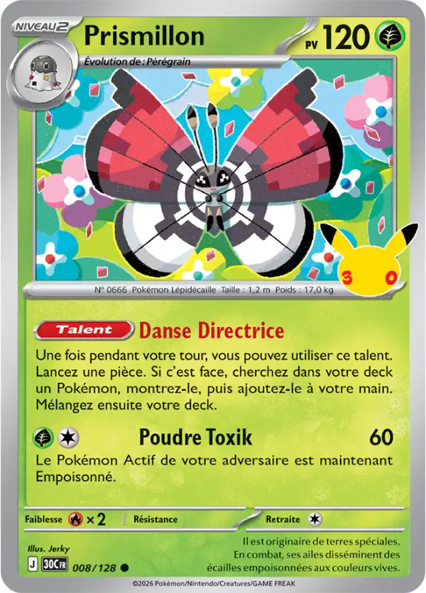 Prismillon, Carte 008/128
