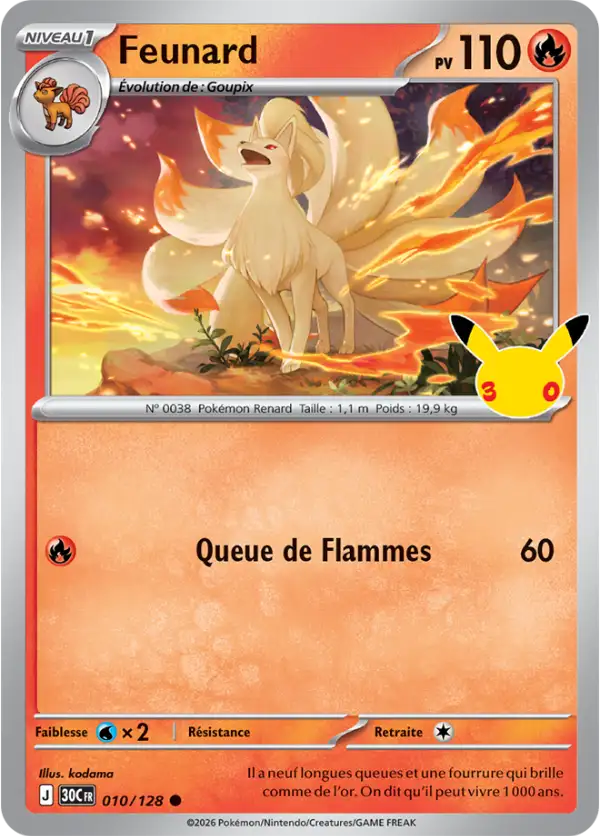 Feunard, Carte 010/128