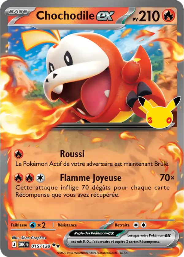 Chochodile ex, Carte 015/128