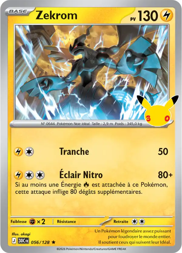 Zekrom, Carte 056/128