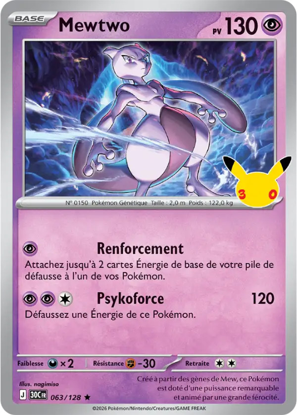 Mewtwo, Carte 063/128