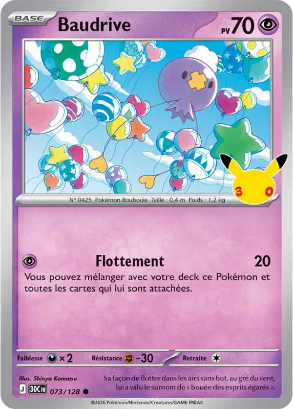 Baudrive, Carte 073/128