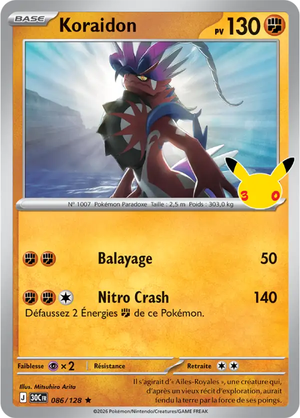 Koraidon, Carte 086/128