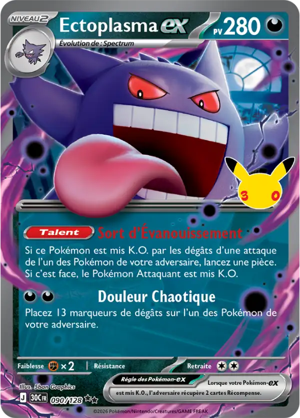 Ectoplasma ex, Carte 090/128