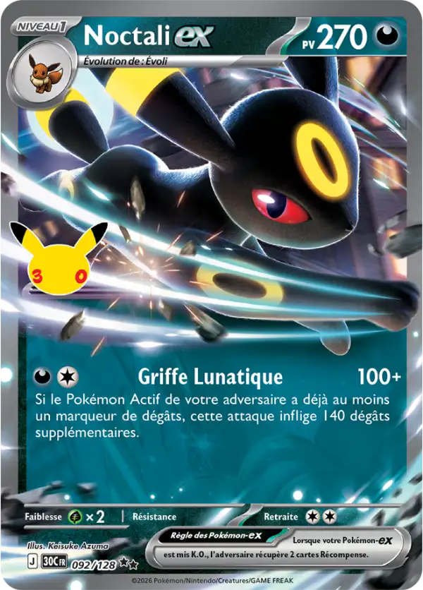 Noctali ex, Carte 092/128