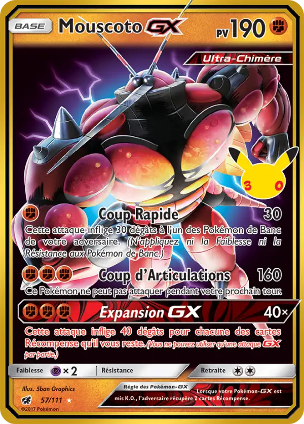 Mouscoto GX, Carte CIN 57