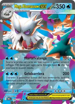 Mega Abomasnow-ex