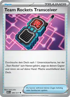Team Rockets Transceiver