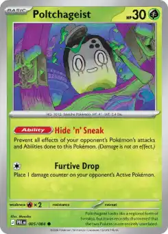 sinistcha pokemon card value and Ogerpon Promos for "Twilight Masquerade" Store Promotions, Except for U.S. GameStops! What? - PokeBeach Colorless Matcha Splash (120 Heal 30 damage from each of your Pokmon.) 189/167 Sinistcha Ex - Pokmon