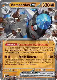 cranidos pokemon card value - Sword & Shield - Astral Radiance - If heads Rampardos ex
