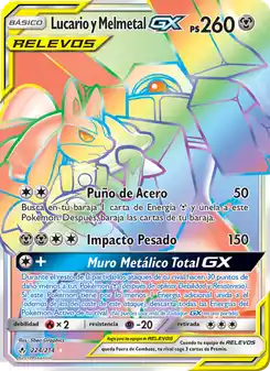 Lucario y Melmetal GX