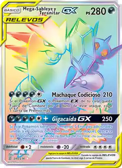 Mega-Sableye y Tyranitar GX