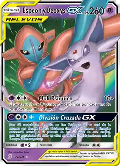 Espeon y Deoxys GX