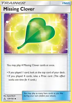 Missing Clover