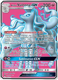 Alola Vulnona GX