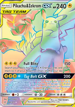 Pikachu & Zekrom GX
