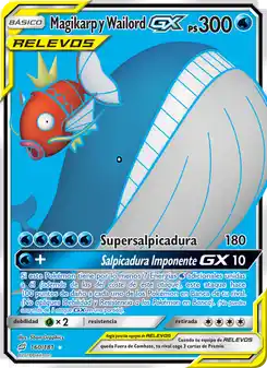 Magikarp y Wailord GX