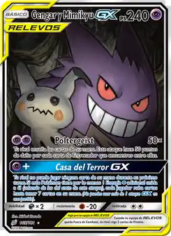 Gengar y Mimikyu GX