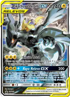 Pikachu y Zekrom-GX