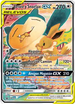 Eevee y Snorlax-GX