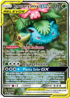 Venusaur y Snivy-GX