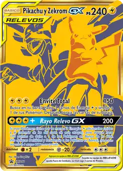 Pikachu y Zekrom-GX