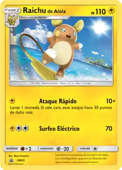 Raichu de Alola