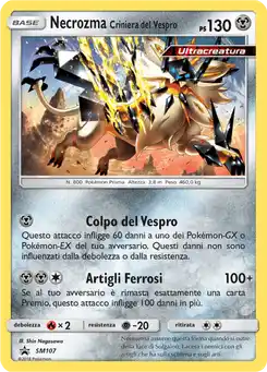 Necrozma Criniera del Vespro