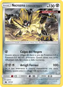 Necrozma Criniera del Vespro