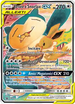 Eevee e Snorlax-GX