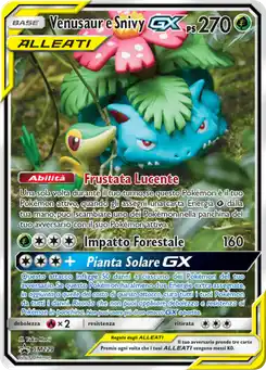 Venusaur e Snivy-GX