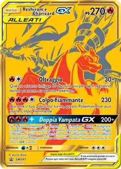 Reshiram e Charizard-GX