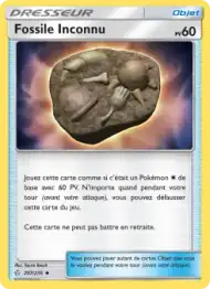 Fossile Inconnu