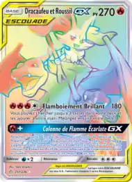 Dracaufeu et Roussil GX