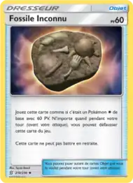 Fossile Inconnu