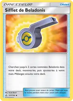 Sifflet de Beladonis