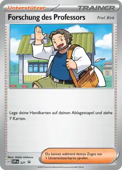 Forschung des Professors
