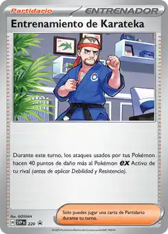 Entrenamiento de Karateka