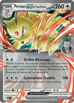 Persian-ex del Team Rocket