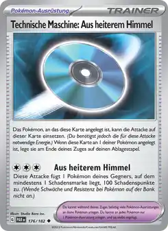 Technische Maschine: Aus heiterem Himmel